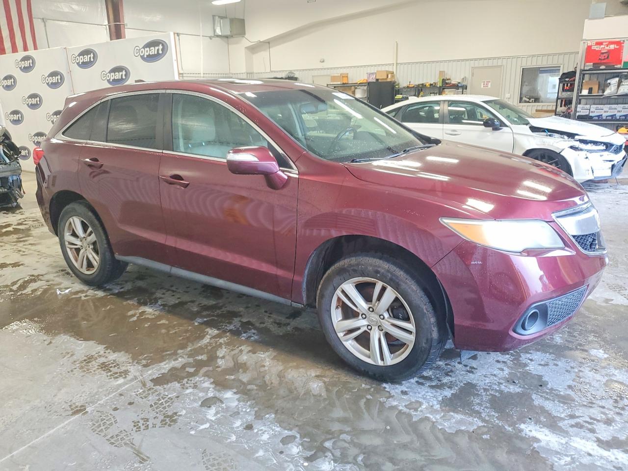 2015 Acura Rdx Burgundy vin: 5J8TB3H32FL018502