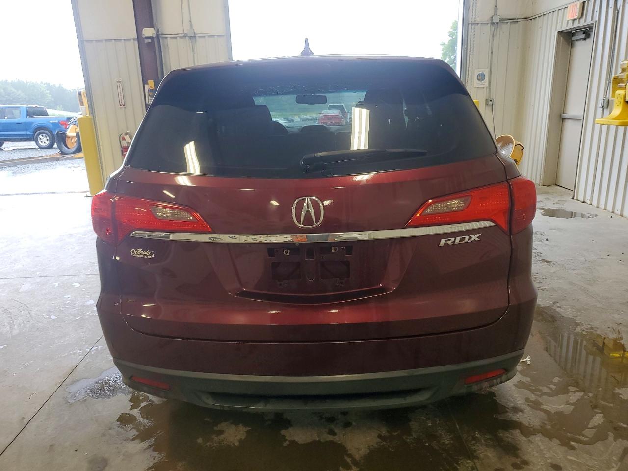 2015 Acura Rdx Burgundy vin: 5J8TB3H32FL018502