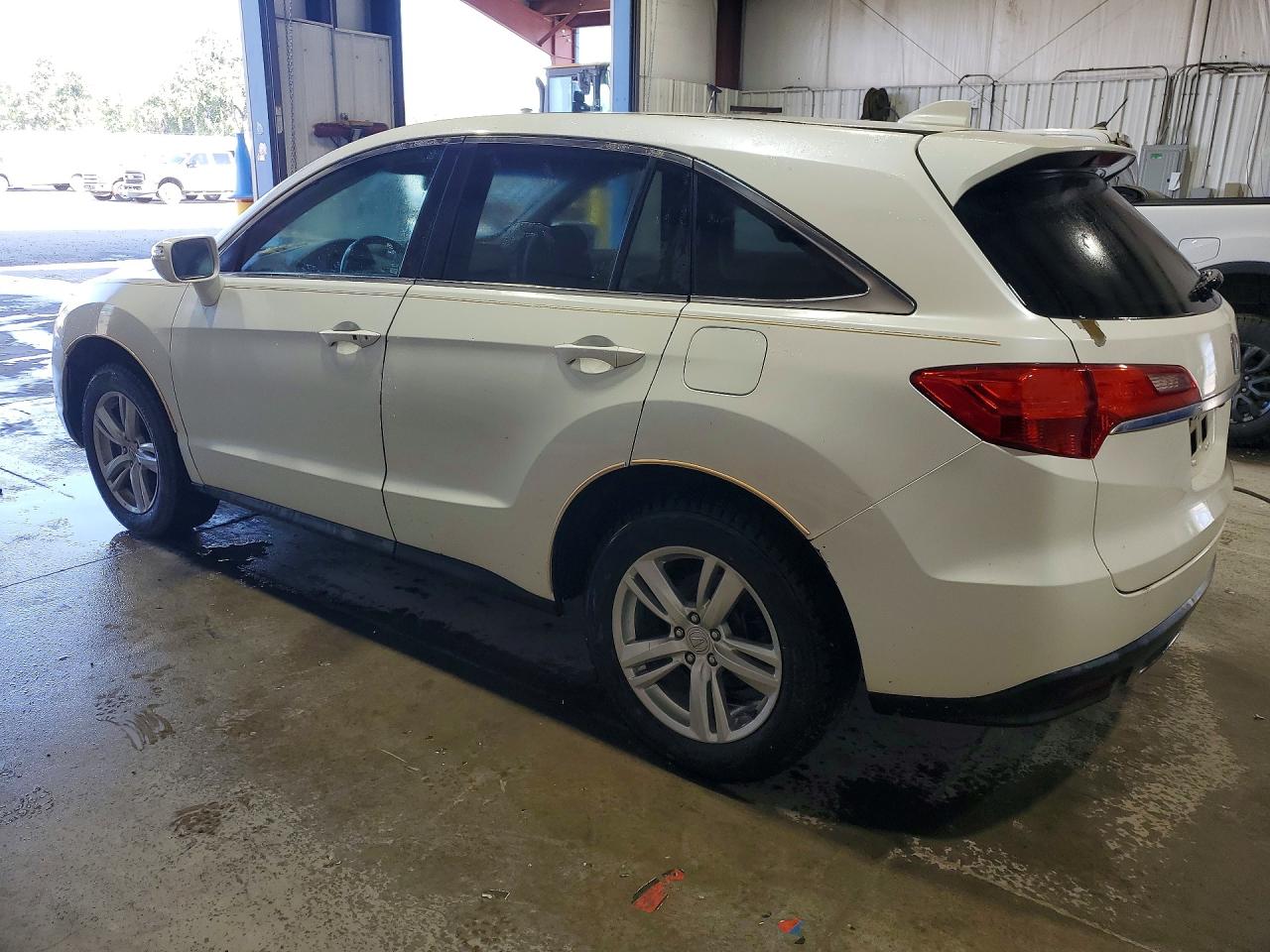 2013 Acura Rdx Technology White vin: 5J8TB3H33DL005383