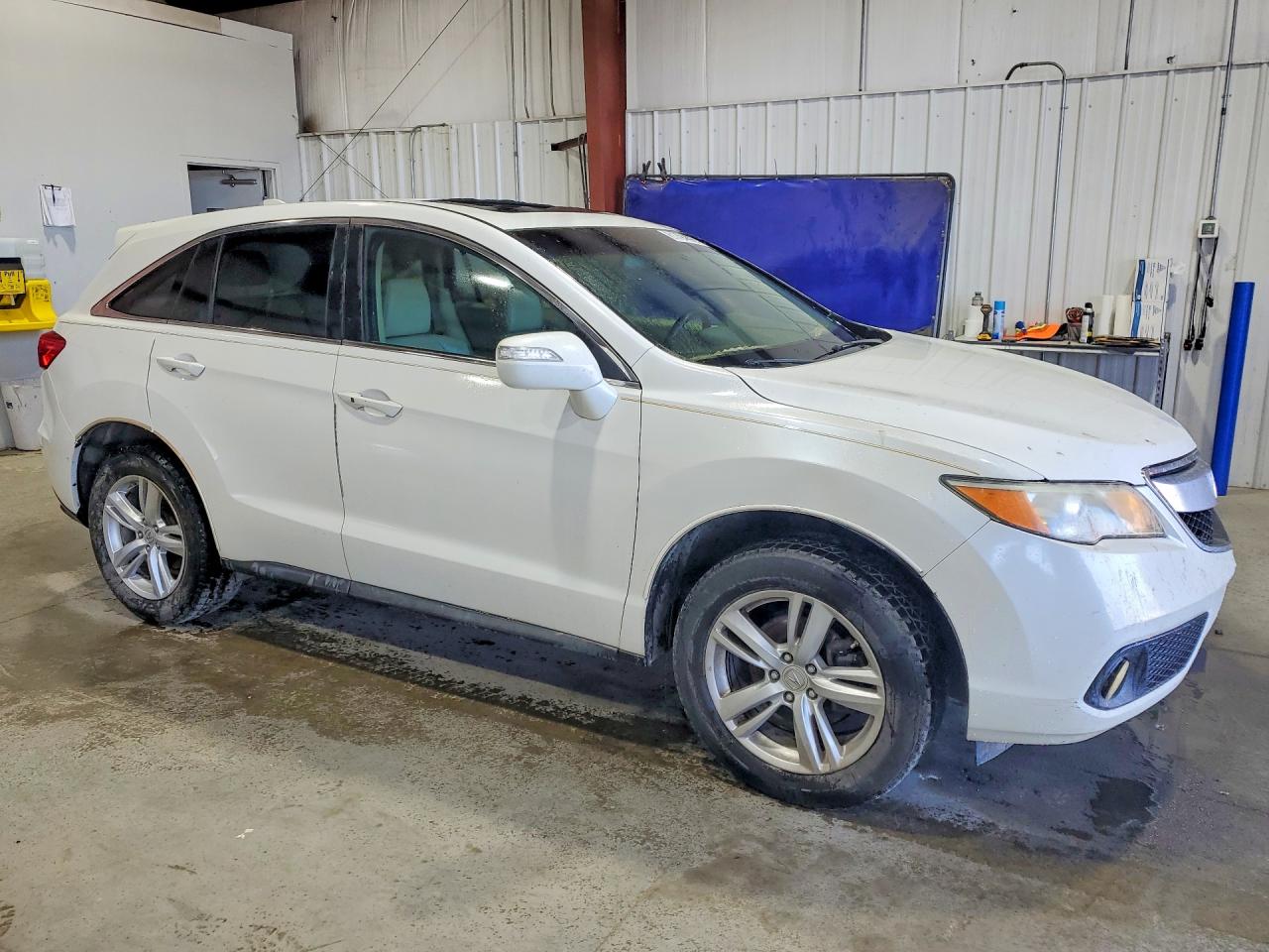 2013 Acura Rdx Technology White vin: 5J8TB3H33DL005383