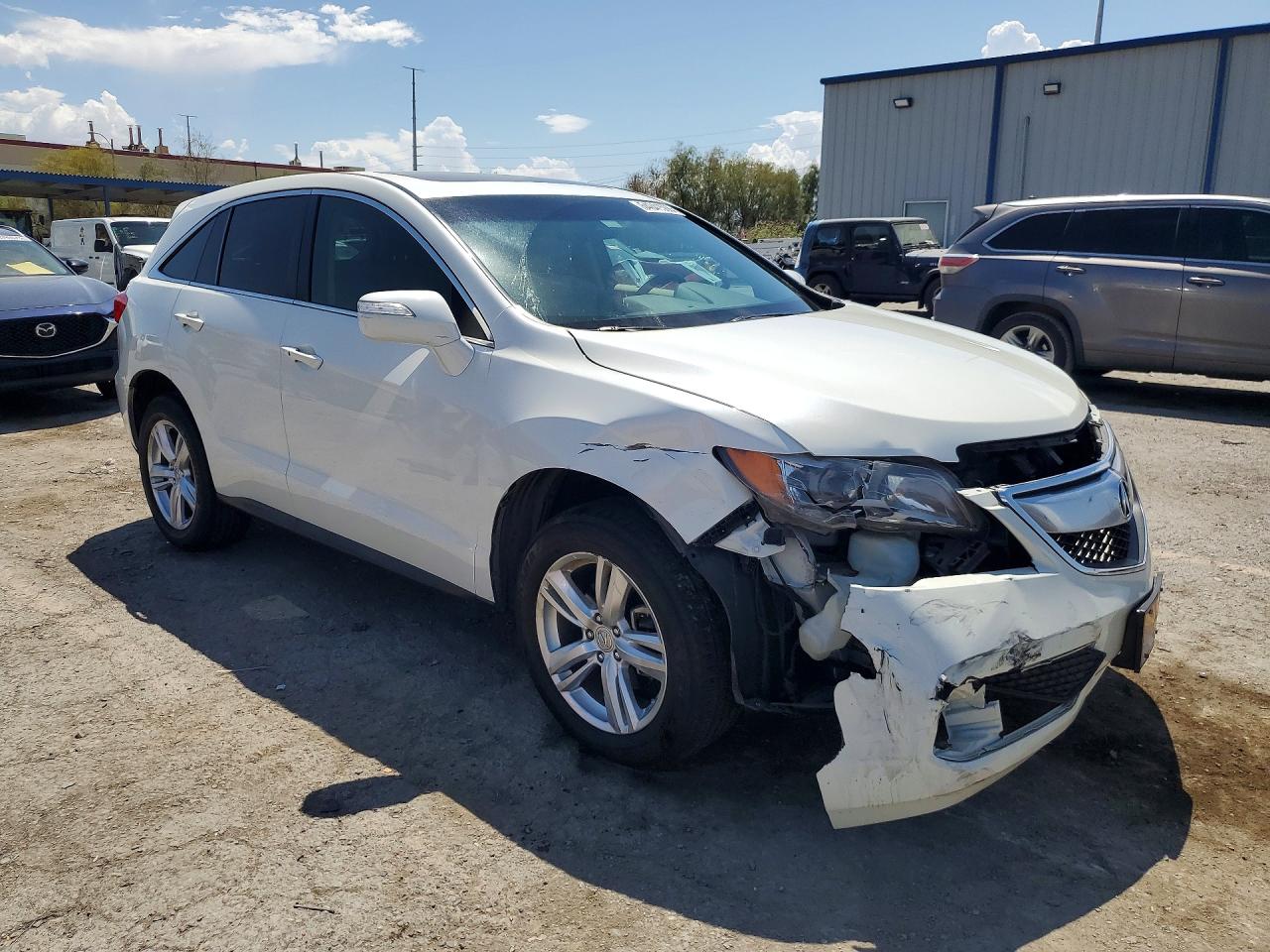 2014 Acura Rdx White vin: 5J8TB3H33EL006406