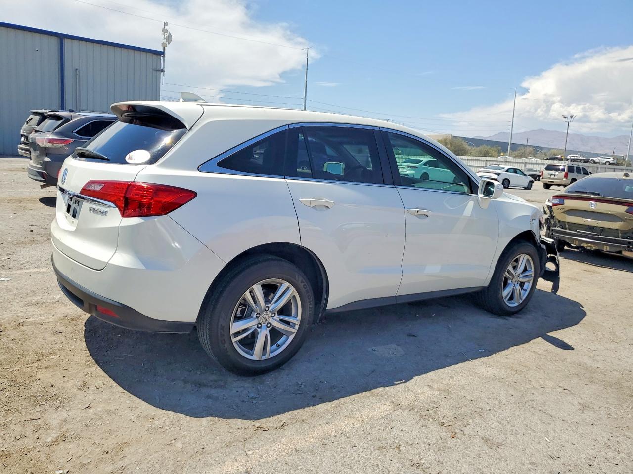 2014 Acura Rdx White vin: 5J8TB3H33EL006406