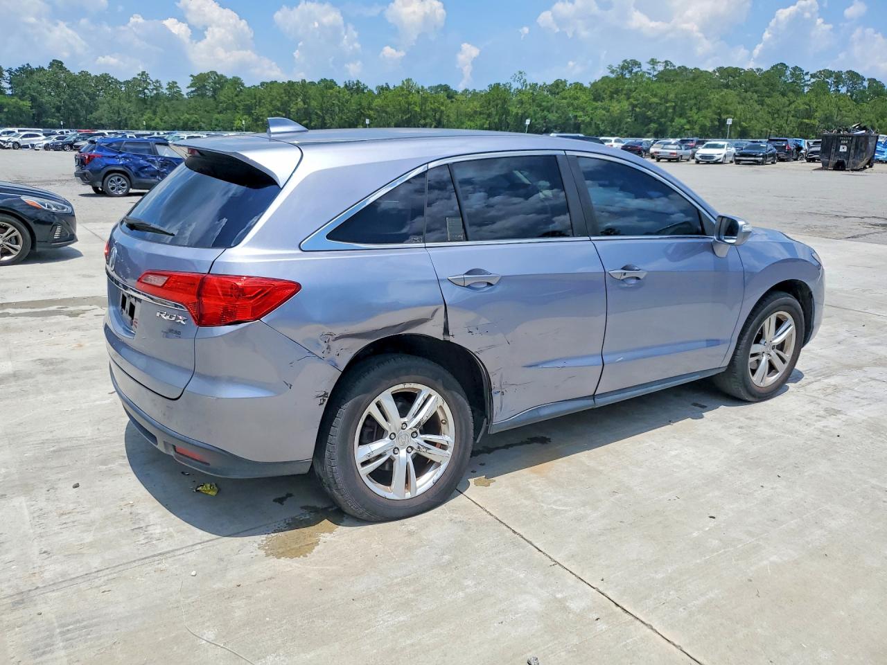2015 Acura Rdx Серый vin: 5J8TB3H33FL013485