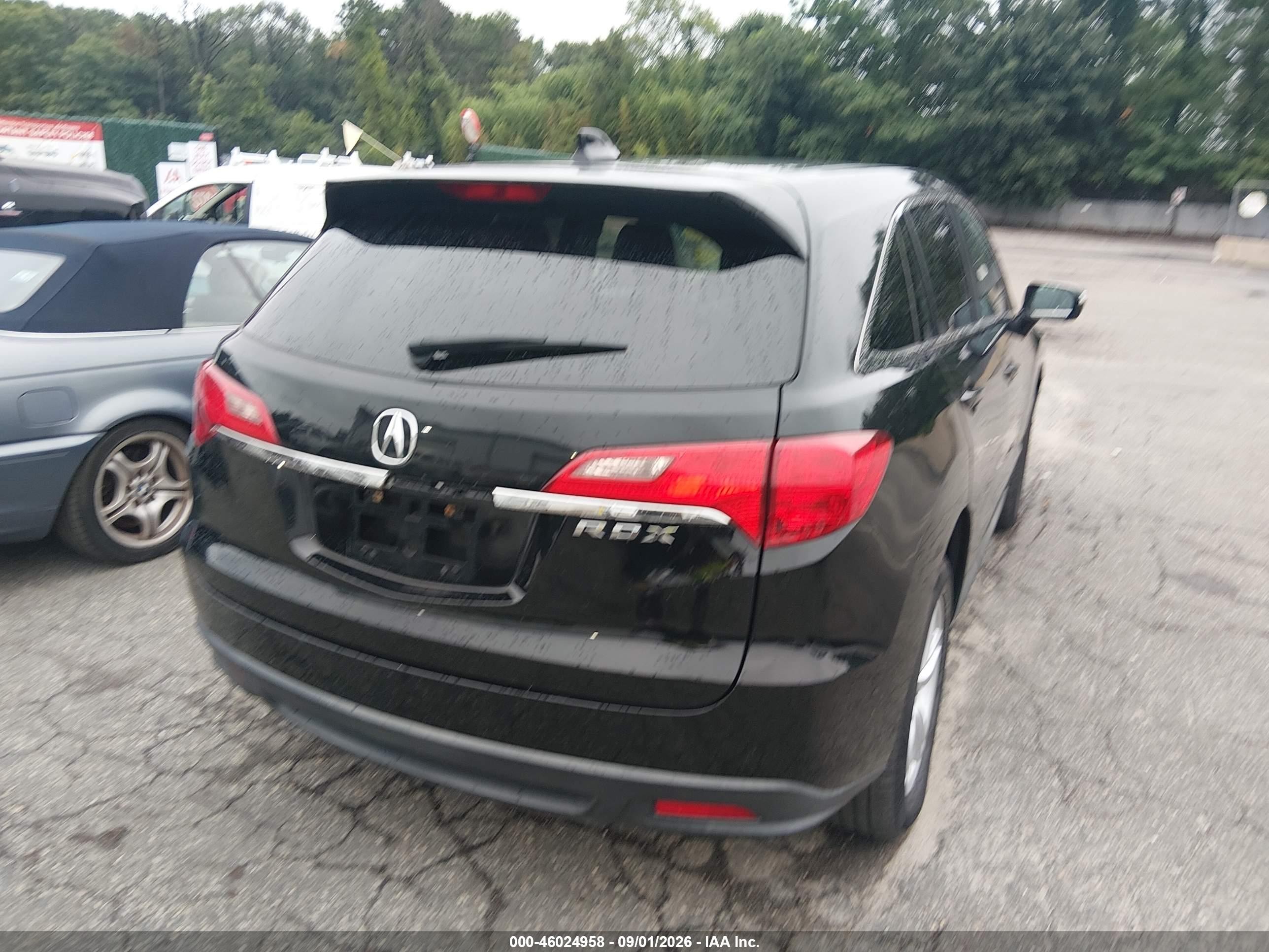 2013 Acura Rdx   Черный vin: 5J8TB3H34DL004727