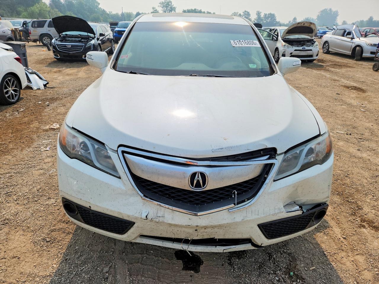 2013 Acura Rdx White vin: 5J8TB3H34DL005408