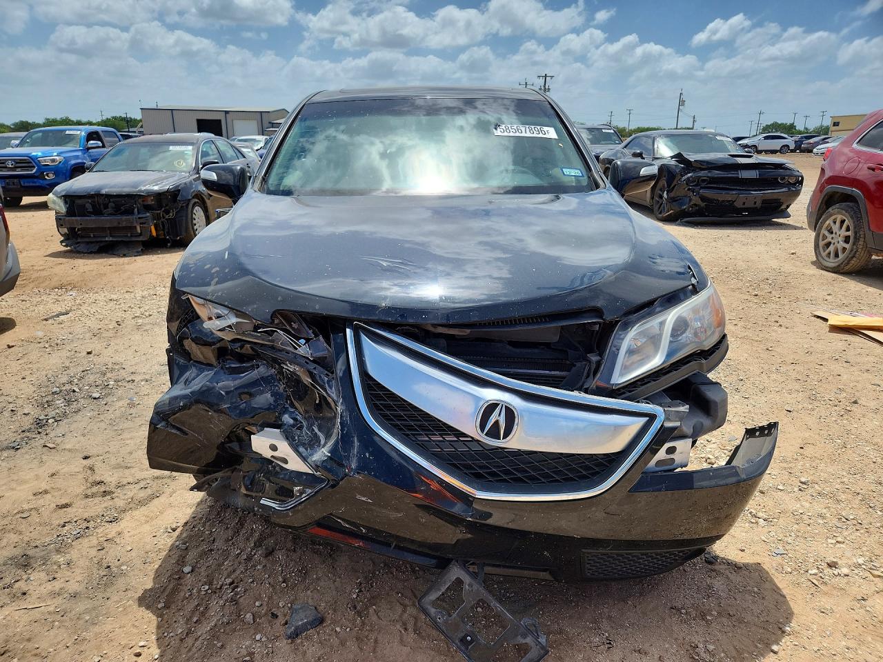2013 Acura Rdx Black vin: 5J8TB3H34DL006946