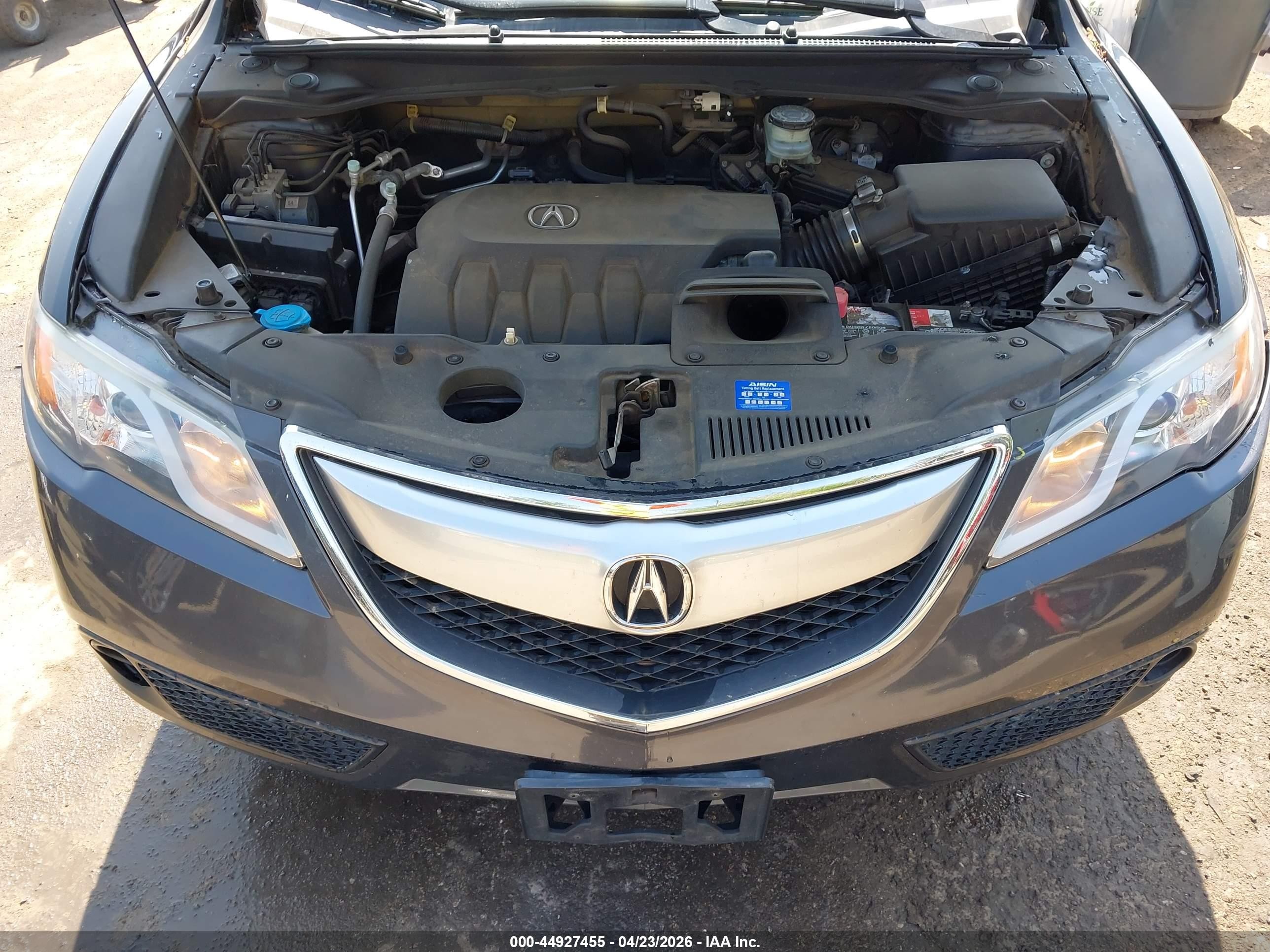 2014 Acura Rdx   Gray vin: 5J8TB3H34EL009024