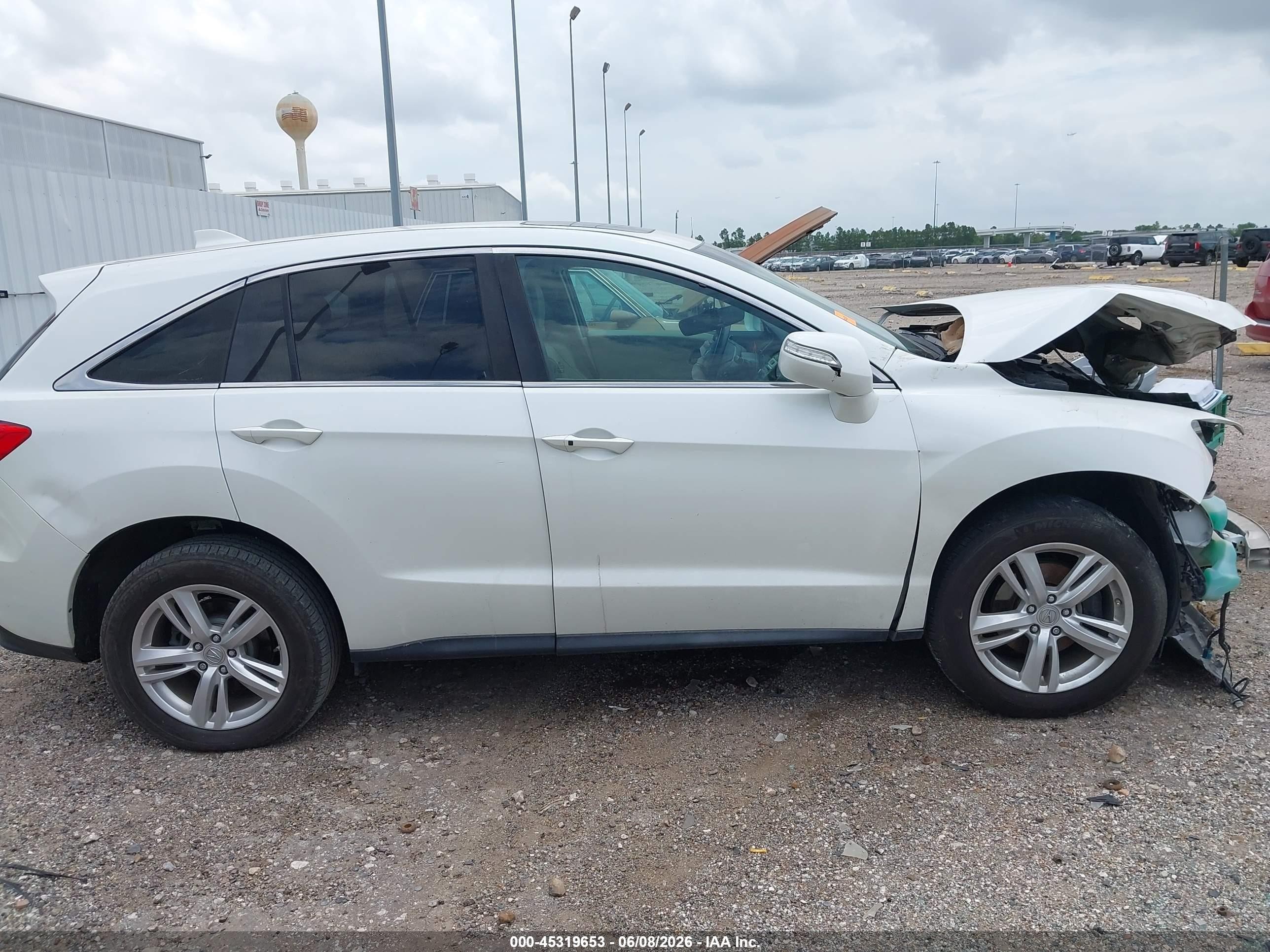 2014 Acura Rdx   White vin: 5J8TB3H35EL018167