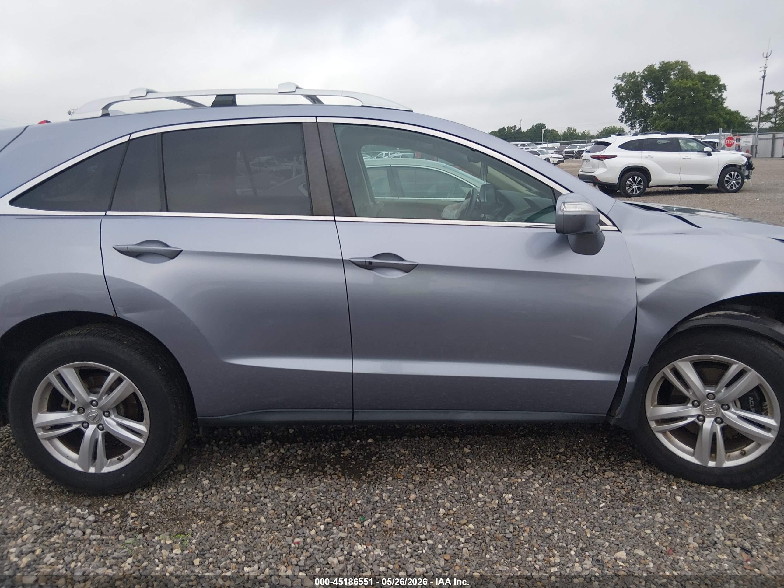 2015 Acura Rdx   Gray vin: 5J8TB3H35FL002908
