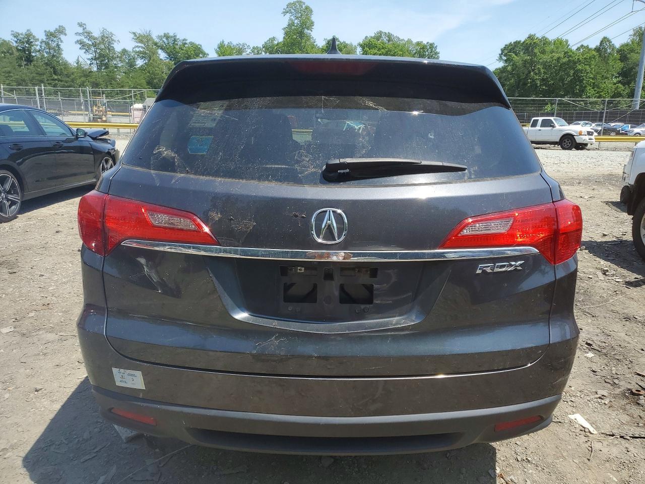 2013 Acura Rdx Charcoal vin: 5J8TB3H36DL012120