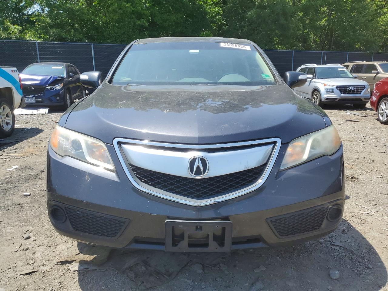 2013 Acura Rdx Charcoal vin: 5J8TB3H36DL012120