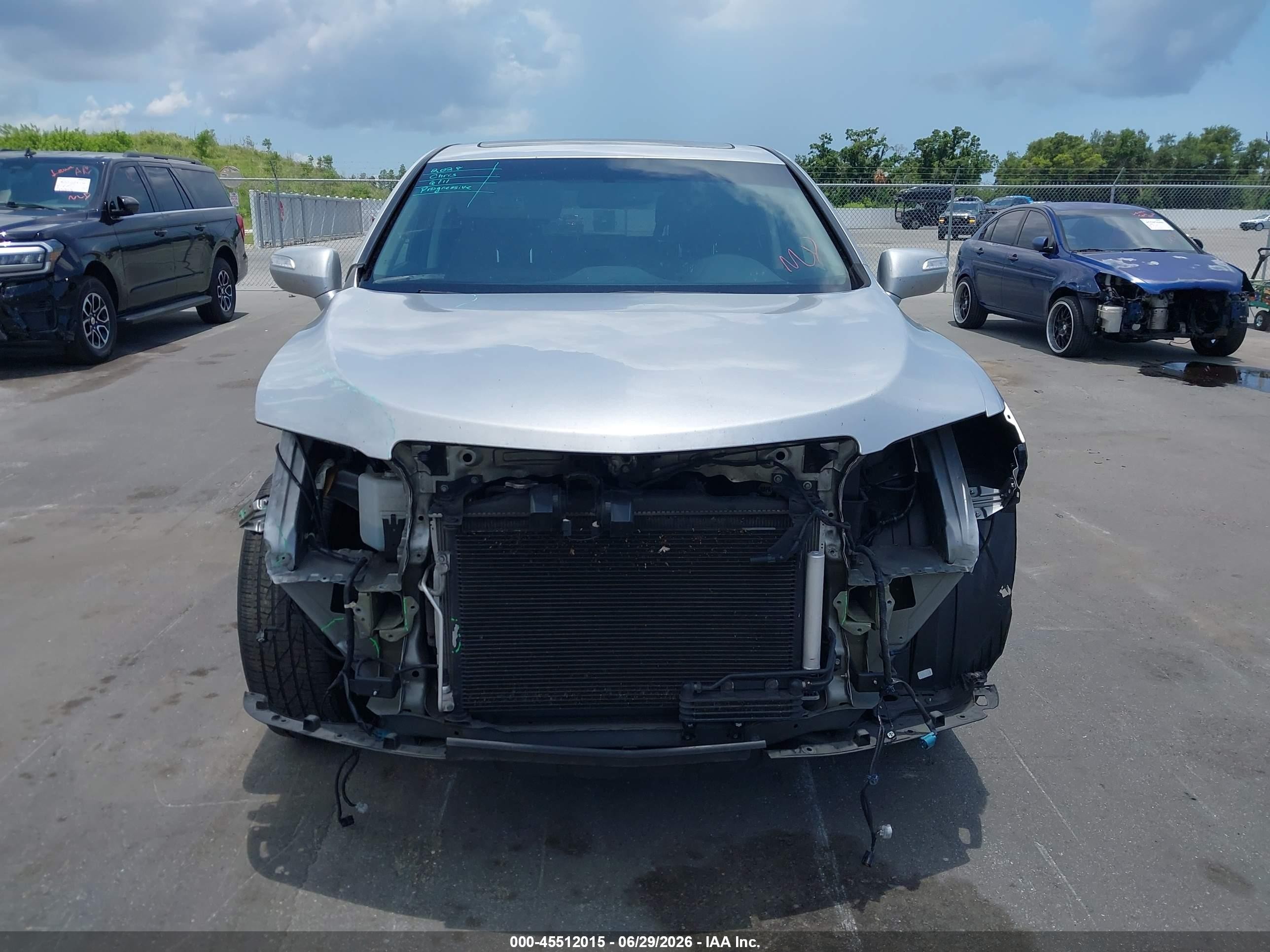 2014 Acura Rdx   Silver vin: 5J8TB3H36EL002852