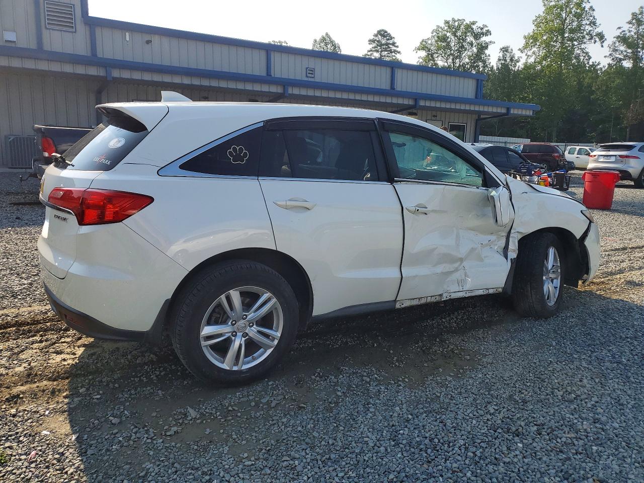 2014 Acura Rdx Белый vin: 5J8TB3H36EL009803