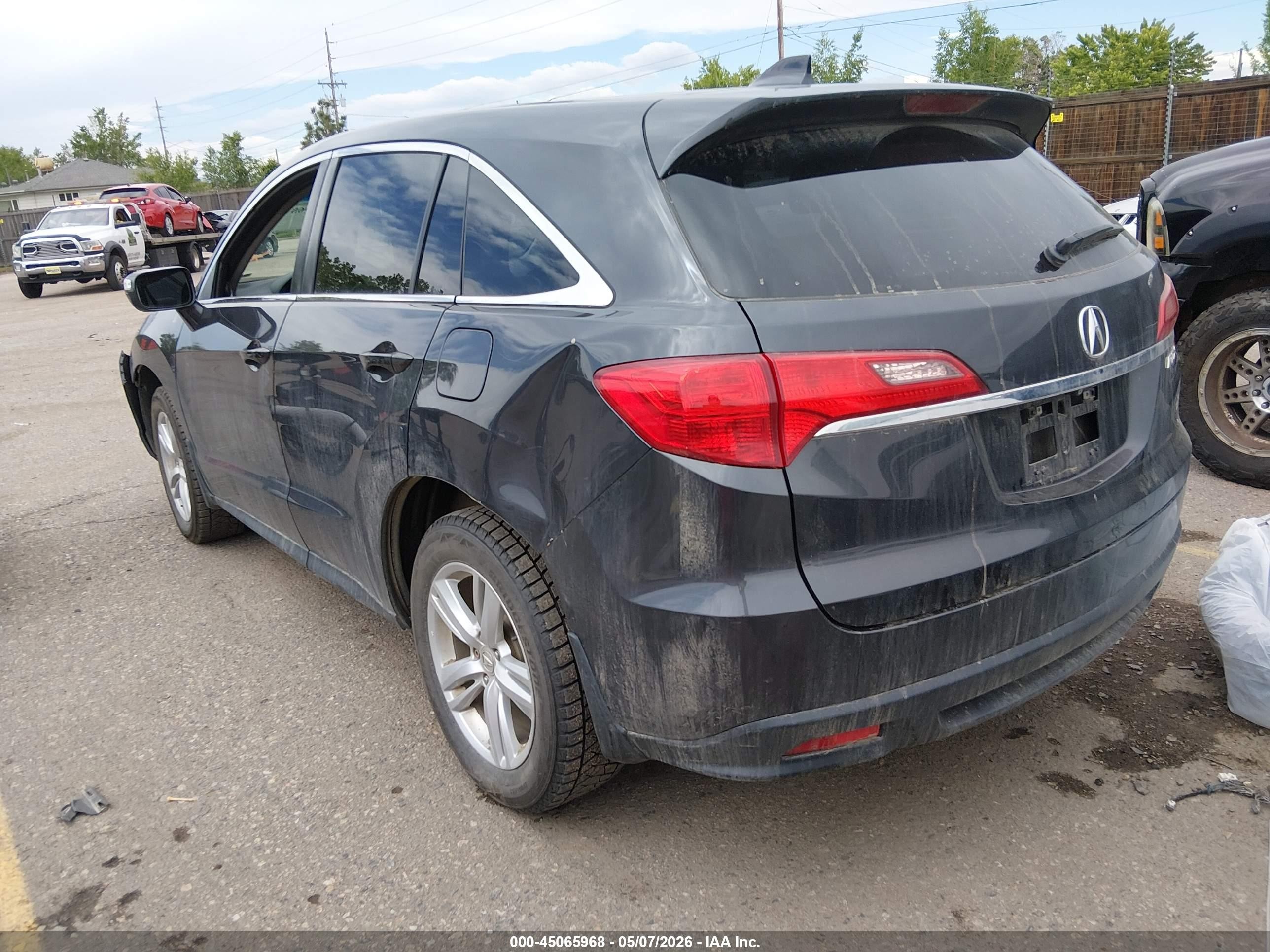2015 Acura Rdx   Серый vin: 5J8TB3H36FL002075