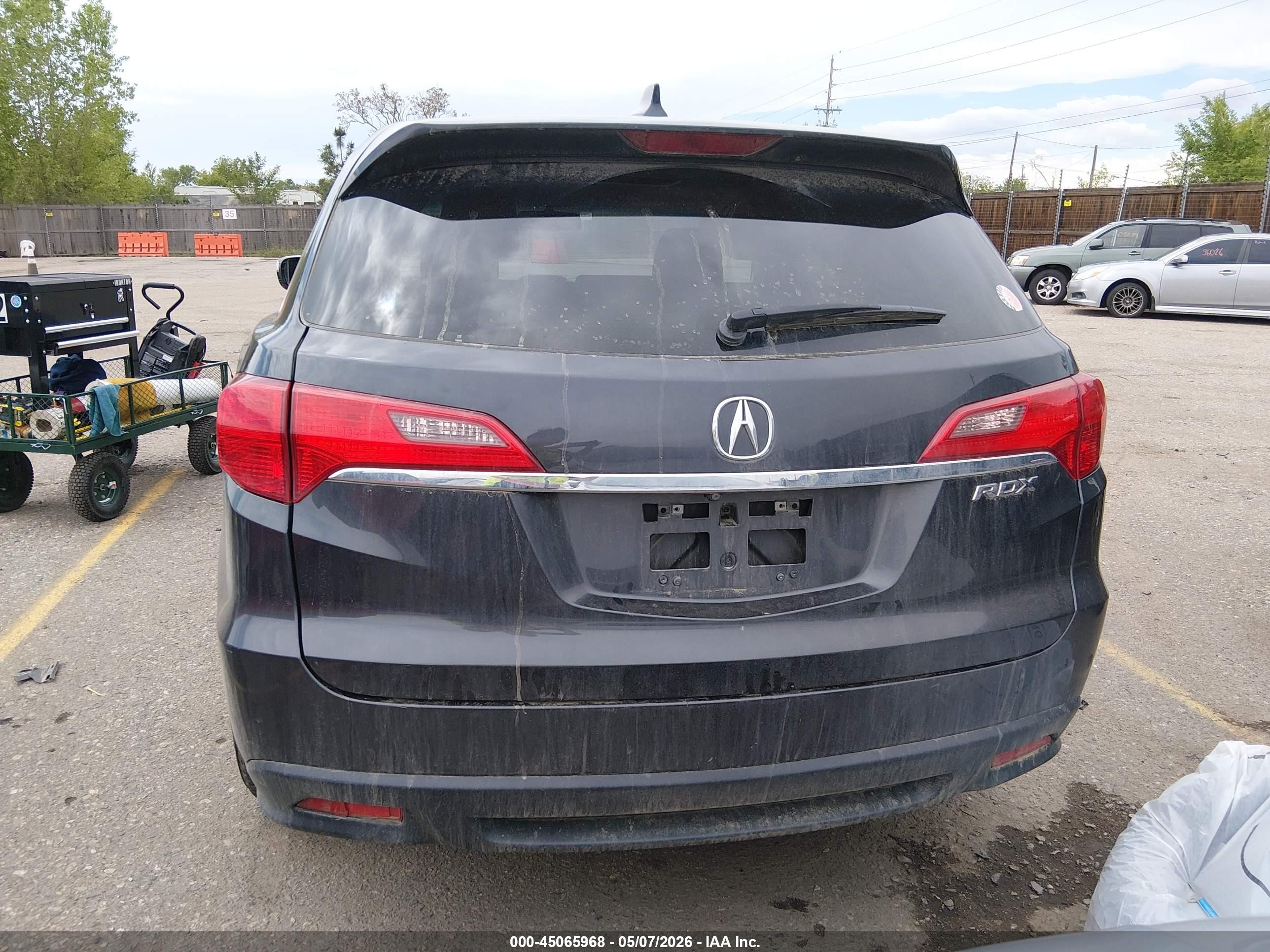 2015 Acura Rdx   Серый vin: 5J8TB3H36FL002075