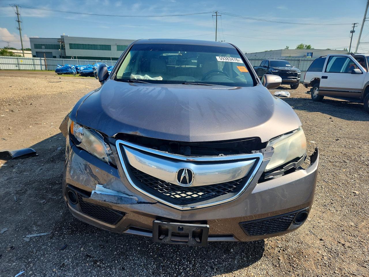 2013 Acura Rdx Brown vin: 5J8TB3H37DL013230