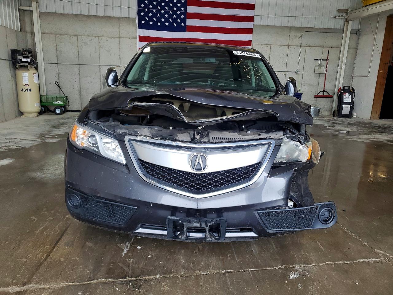 2013 Acura Rdx Серый vin: 5J8TB3H37DL016144