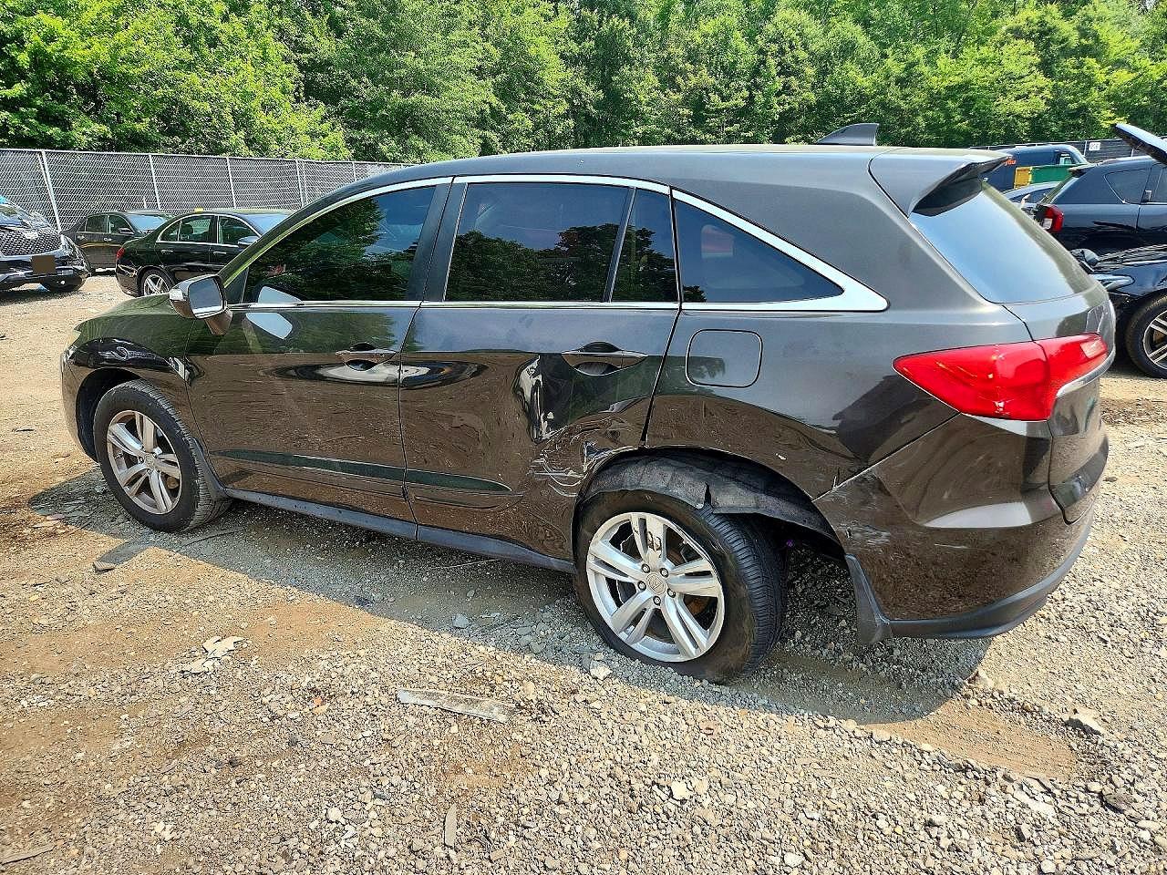 2015 Acura Rdx Black vin: 5J8TB3H37FL006197