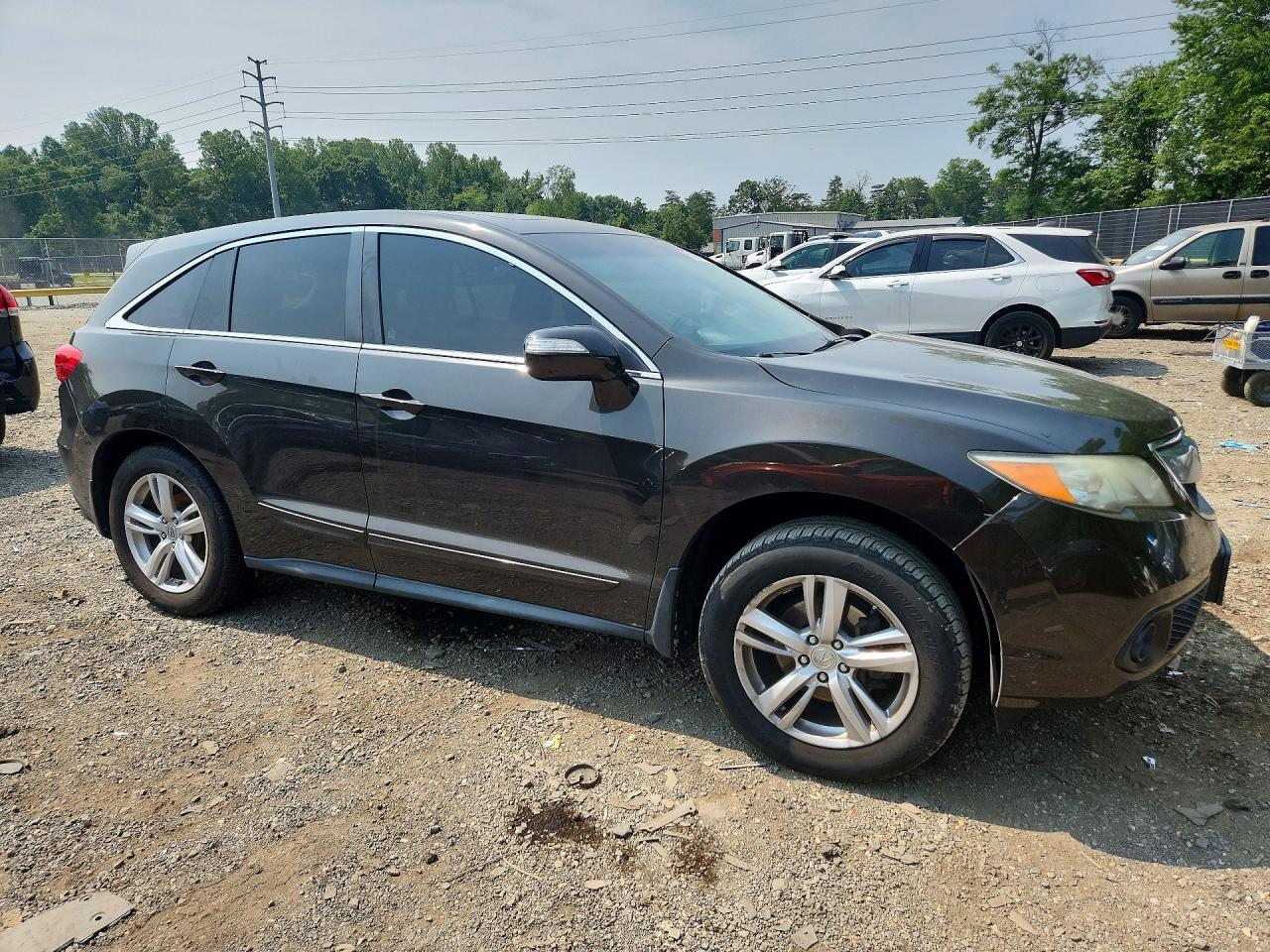 2015 Acura Rdx Black vin: 5J8TB3H37FL006197