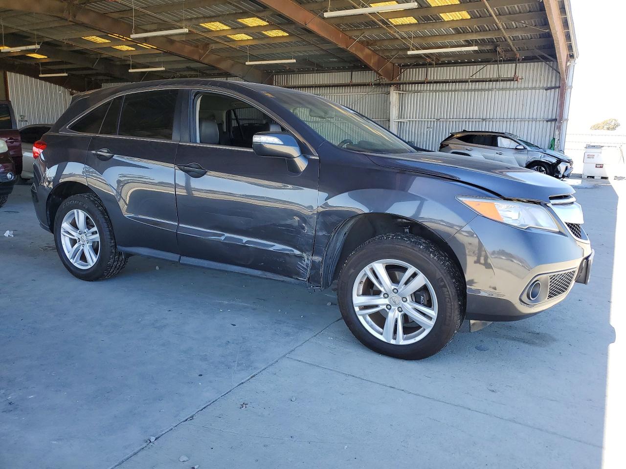 2015 Acura Rdx Серый vin: 5J8TB3H37FL012162