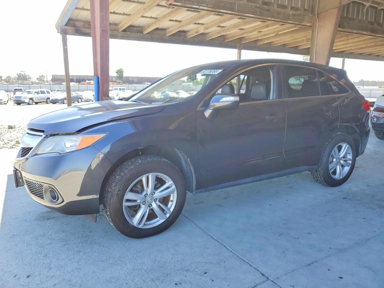 2015 Acura Rdx Серый vin: 5J8TB3H37FL012162