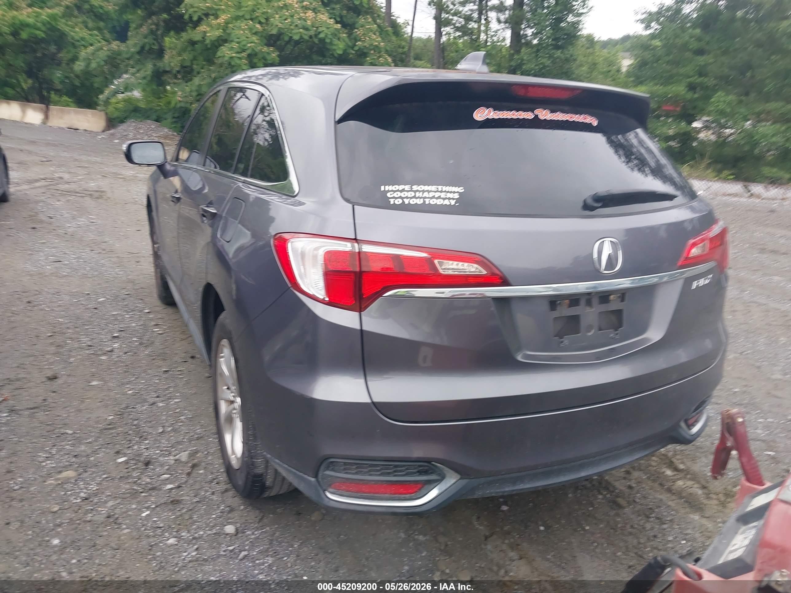 2017 Acura Rdx Acurawatch Plus Package Серый vin: 5J8TB3H37HL004775