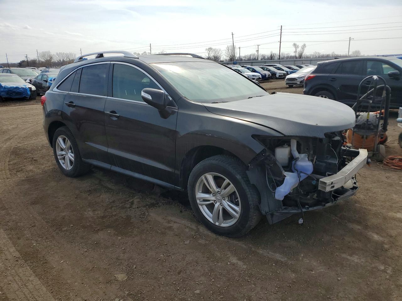 2014 Acura Rdx Gray vin: 5J8TB3H38EL010144