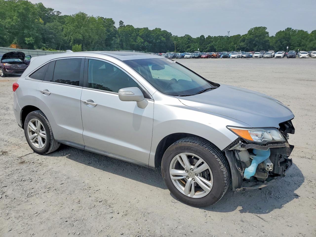 2015 Acura Rdx Silver vin: 5J8TB3H38FL006340