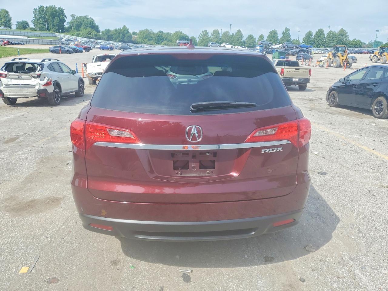 2013 Acura Rdx Burgundy vin: 5J8TB3H39DL011902