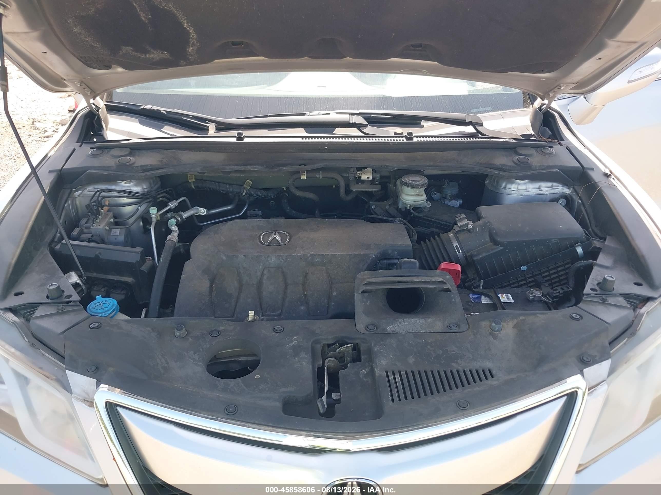 2014 Acura Rdx   Silver vin: 5J8TB3H39EL004658