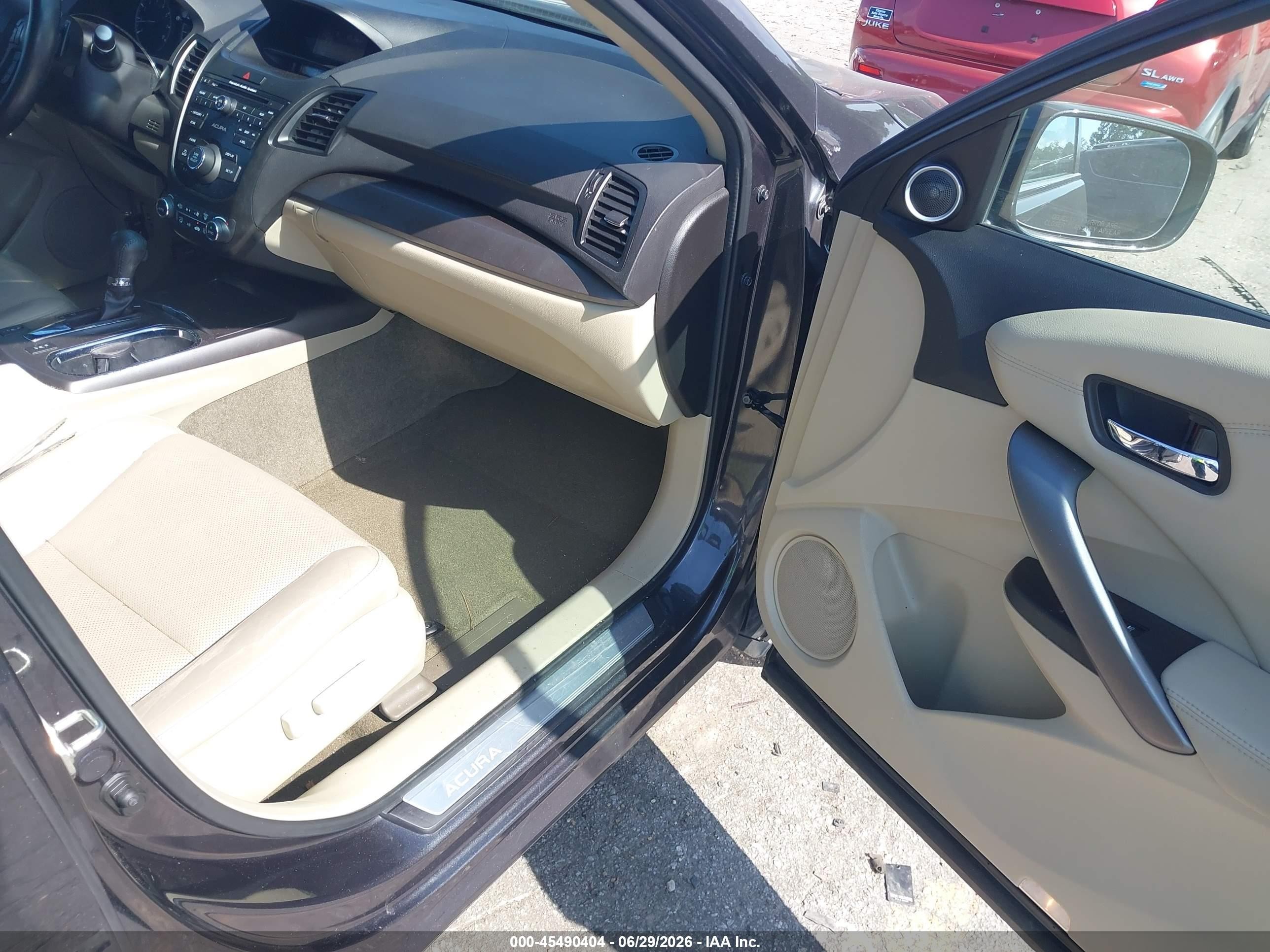 2015 Acura Rdx   Gray vin: 5J8TB3H39FL010932