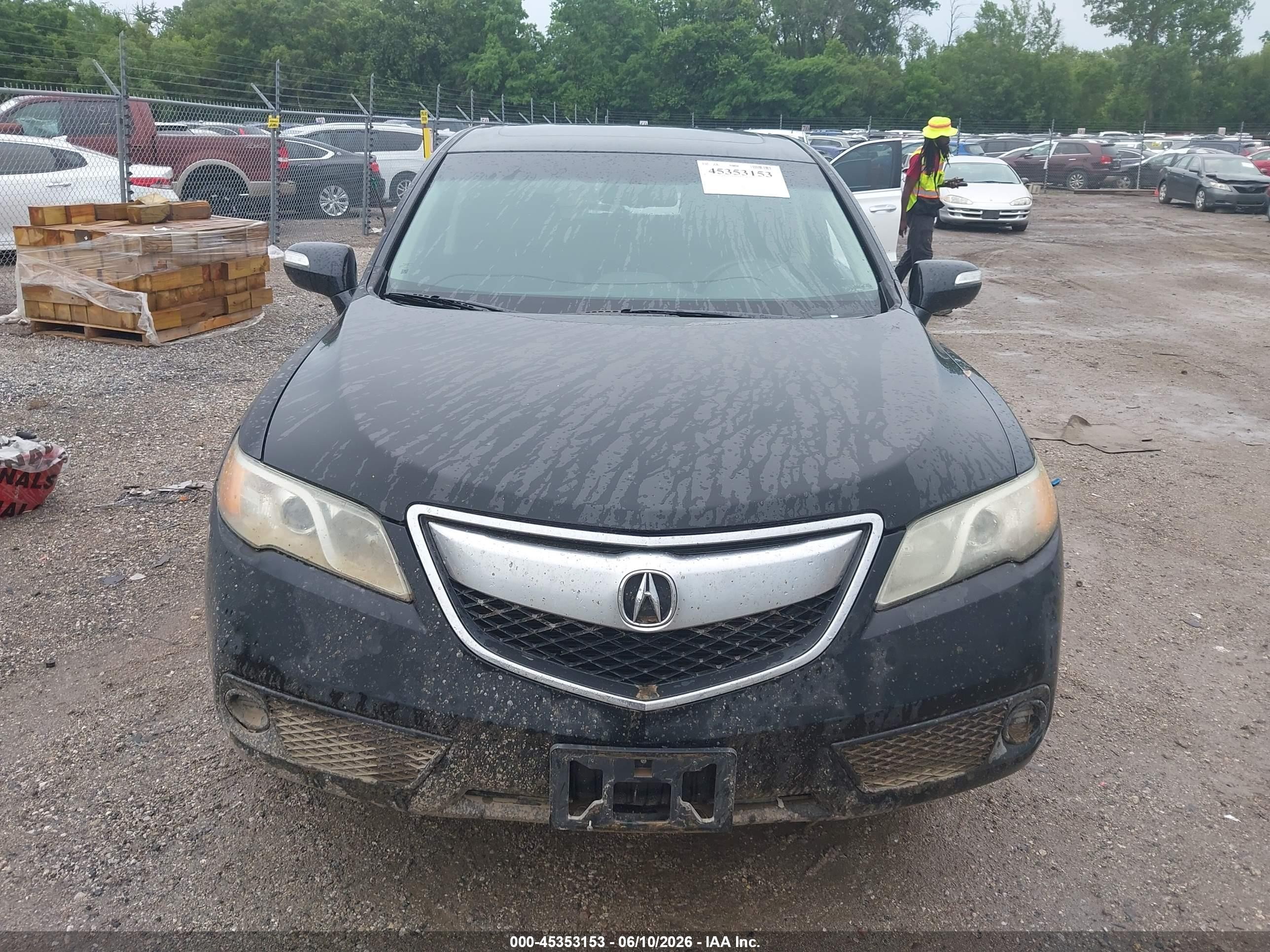 2015 Acura Rdx   Черный vin: 5J8TB3H39FL014396