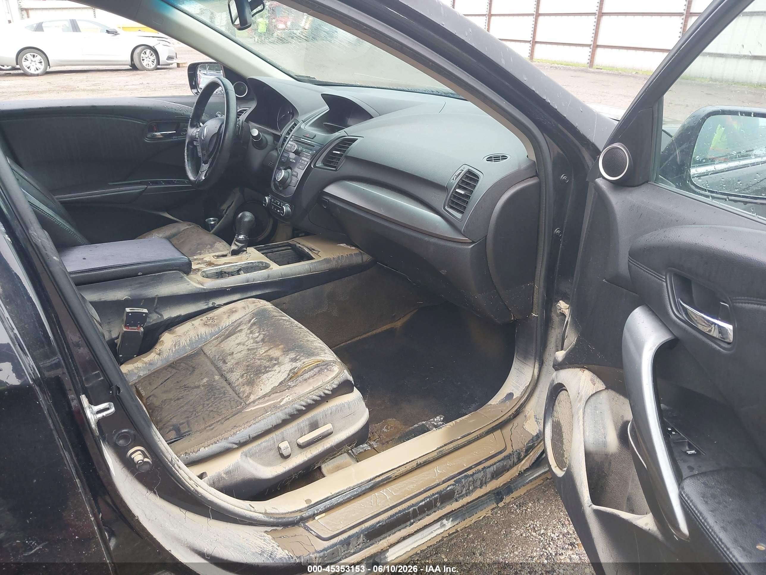 2015 Acura Rdx   Черный vin: 5J8TB3H39FL014396