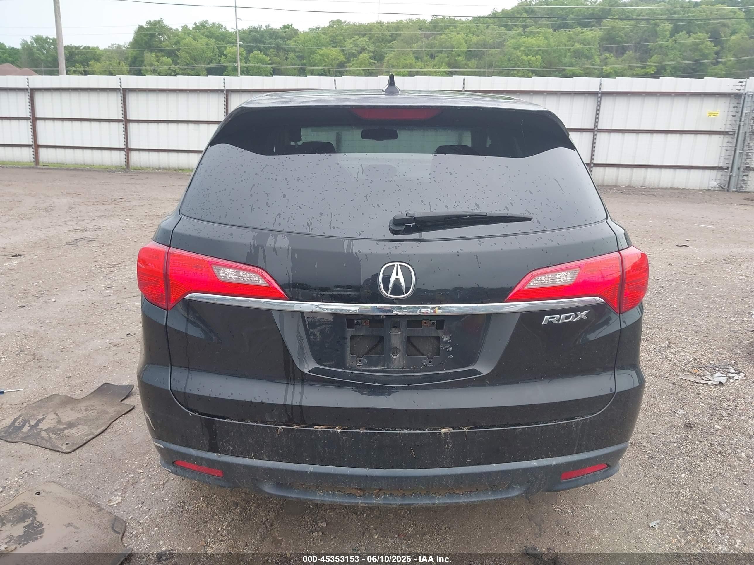 2015 Acura Rdx   Черный vin: 5J8TB3H39FL014396