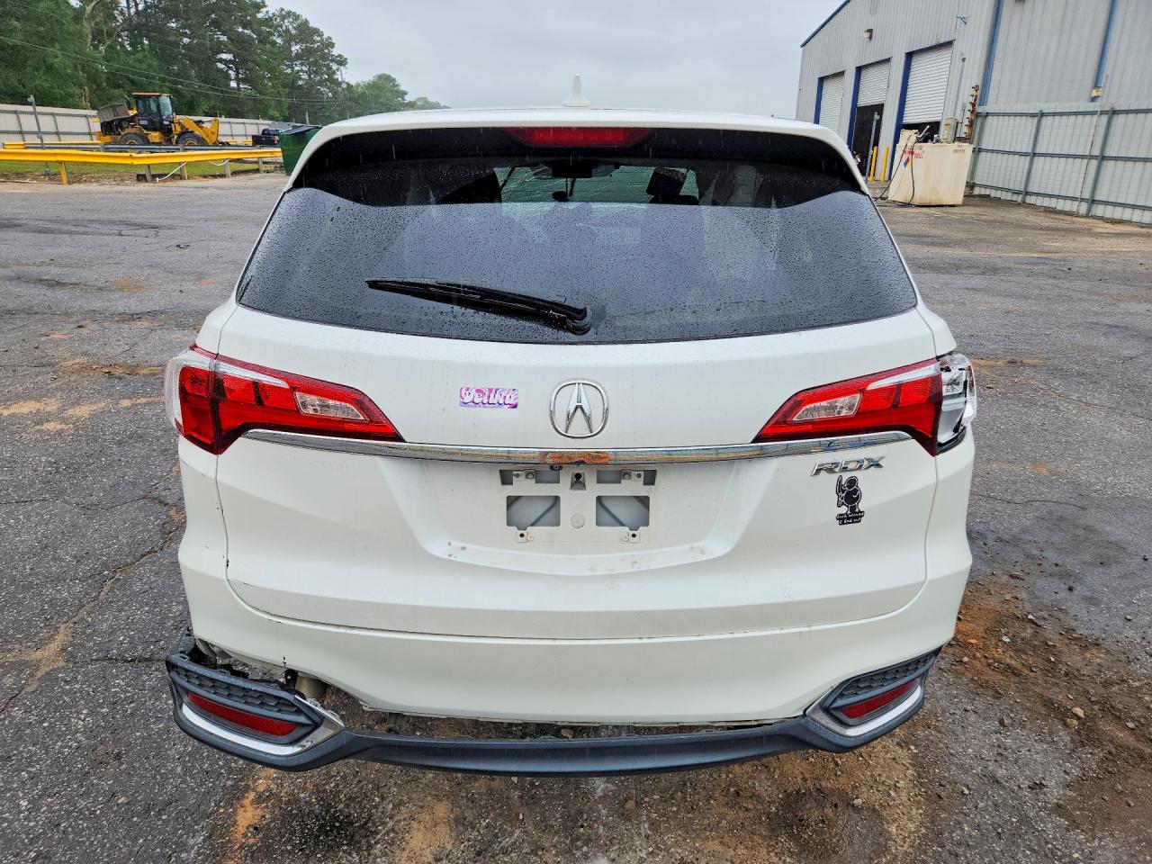2016 Acura Rdx White vin: 5J8TB3H39GL001374