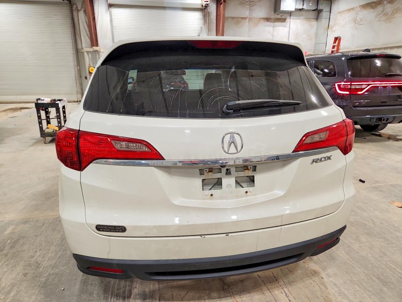 2013 Acura Rdx White vin: 5J8TB3H3XDL000889