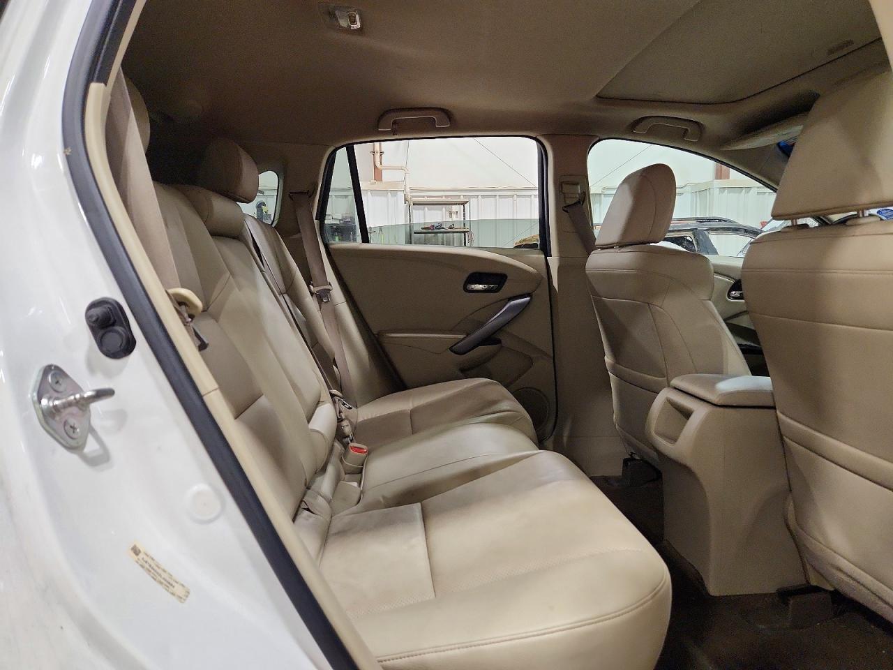 2013 Acura Rdx White vin: 5J8TB3H3XDL000889