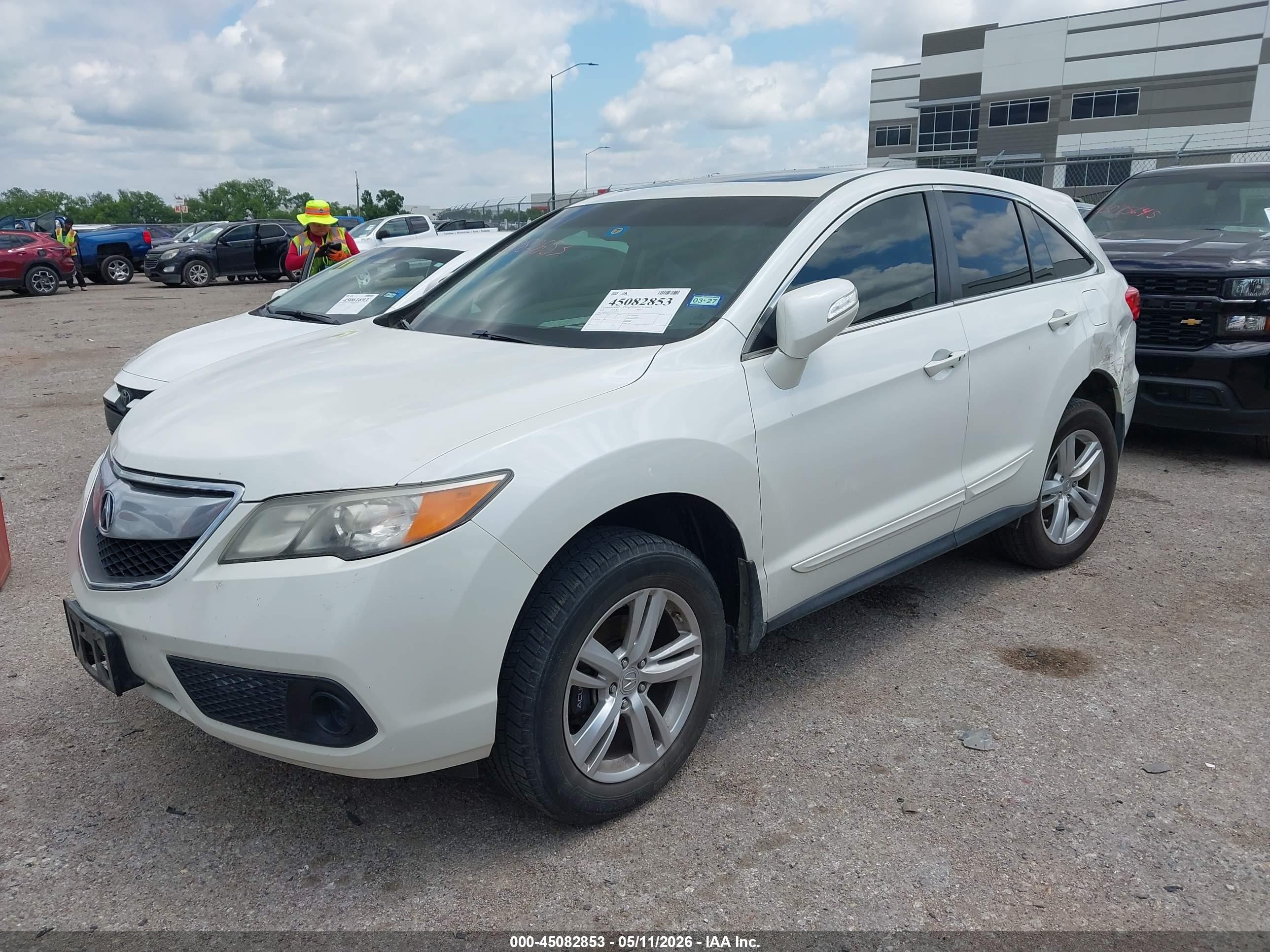 2013 Acura Rdx   Белый vin: 5J8TB3H3XDL019524