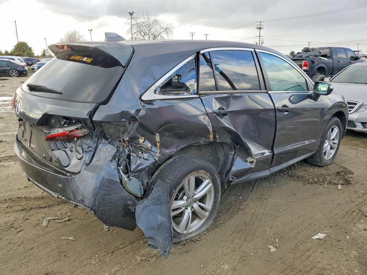 2013 Acura Rdx Technology Blue vin: 5J8TB3H50DL008808