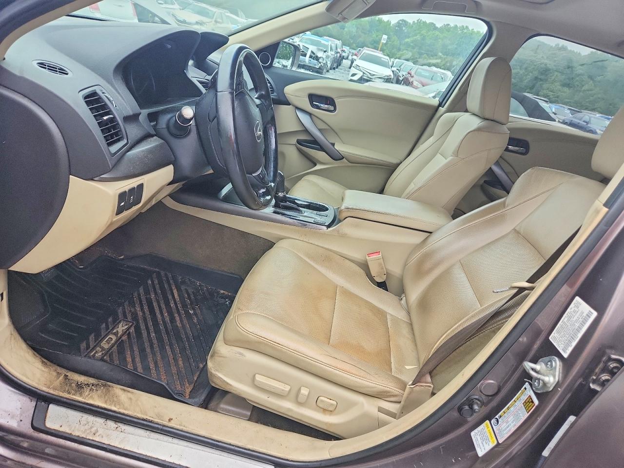 2013 Acura Rdx Technology Tan vin: 5J8TB3H50DL009571