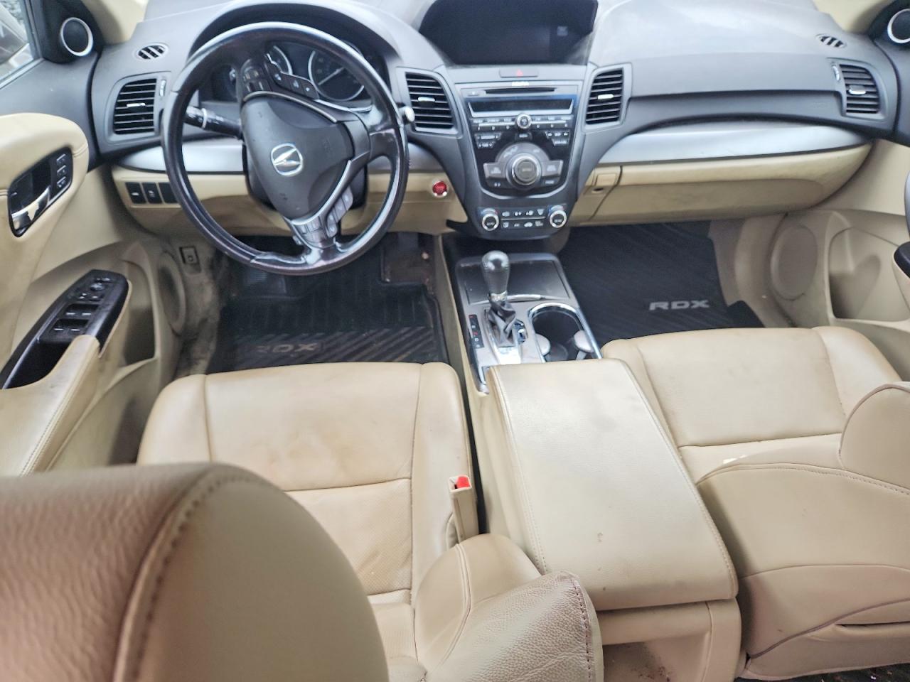 2013 Acura Rdx Technology Tan vin: 5J8TB3H50DL009571