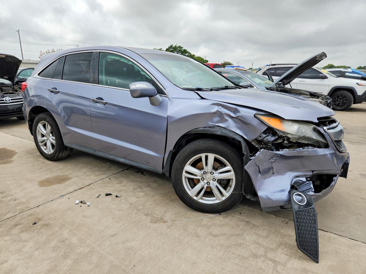 2014 Acura Rdx Technology Gray vin: 5J8TB3H50EL008907