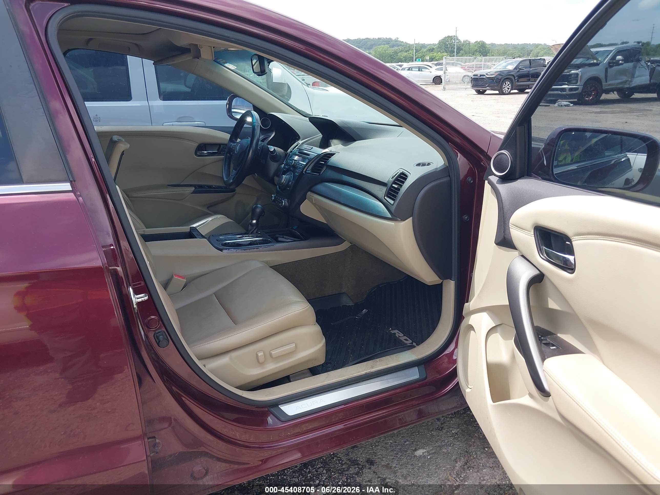 2014 Acura Rdx   Dark Brown vin: 5J8TB3H50EL013458