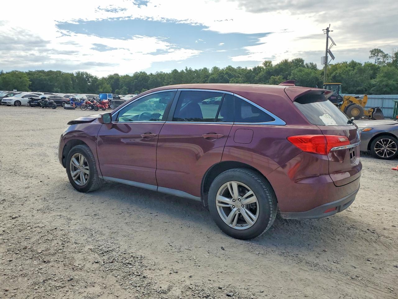 2014 Acura Rdx Technology Бордовый vin: 5J8TB3H50EL015016
