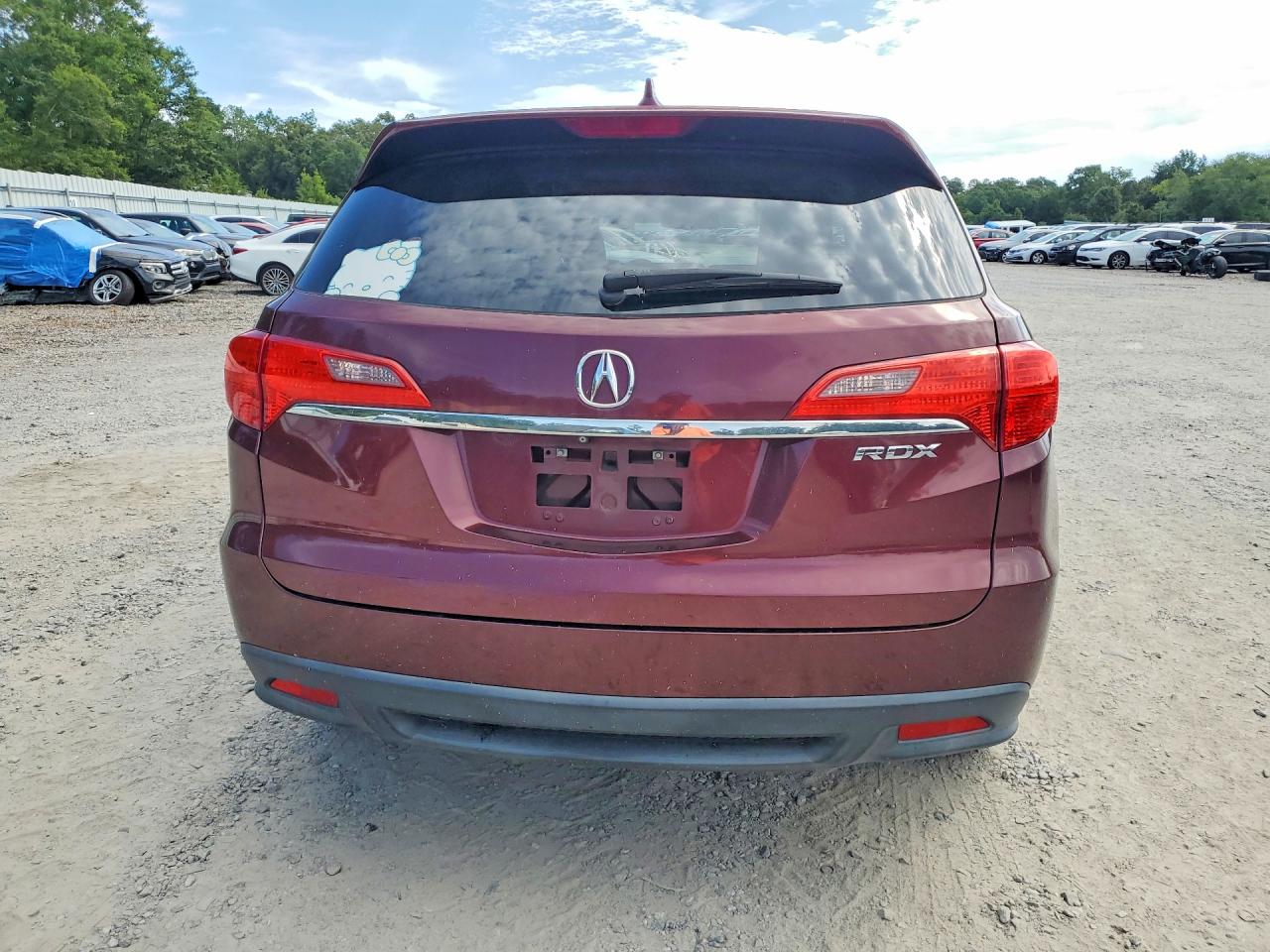 2014 Acura Rdx Technology Бордовый vin: 5J8TB3H50EL015016