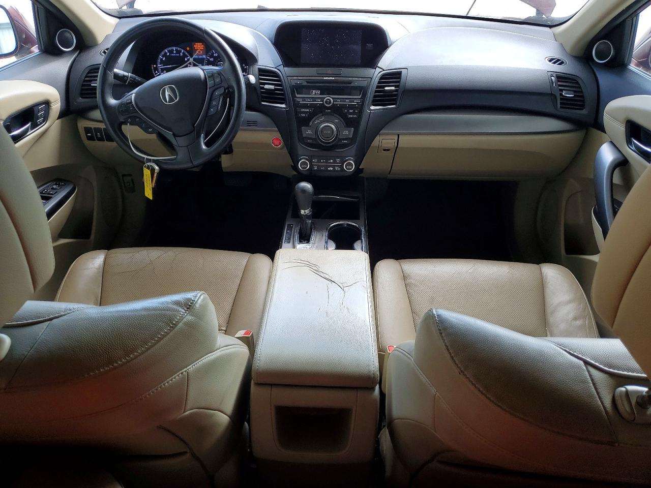 2014 Acura Rdx Technology Бордовый vin: 5J8TB3H50EL015016