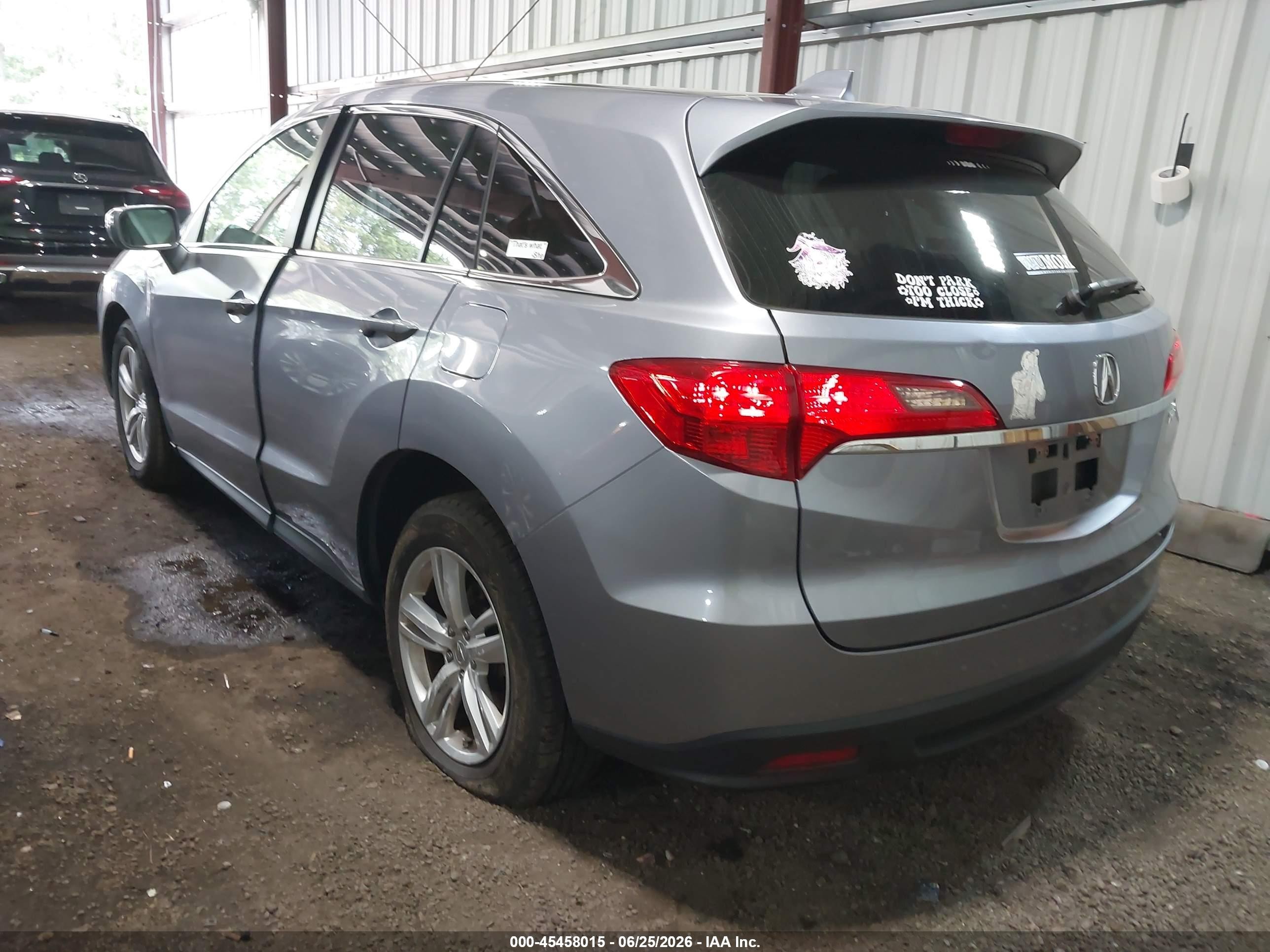2015 Acura Rdx   Blue vin: 5J8TB3H50FL017074