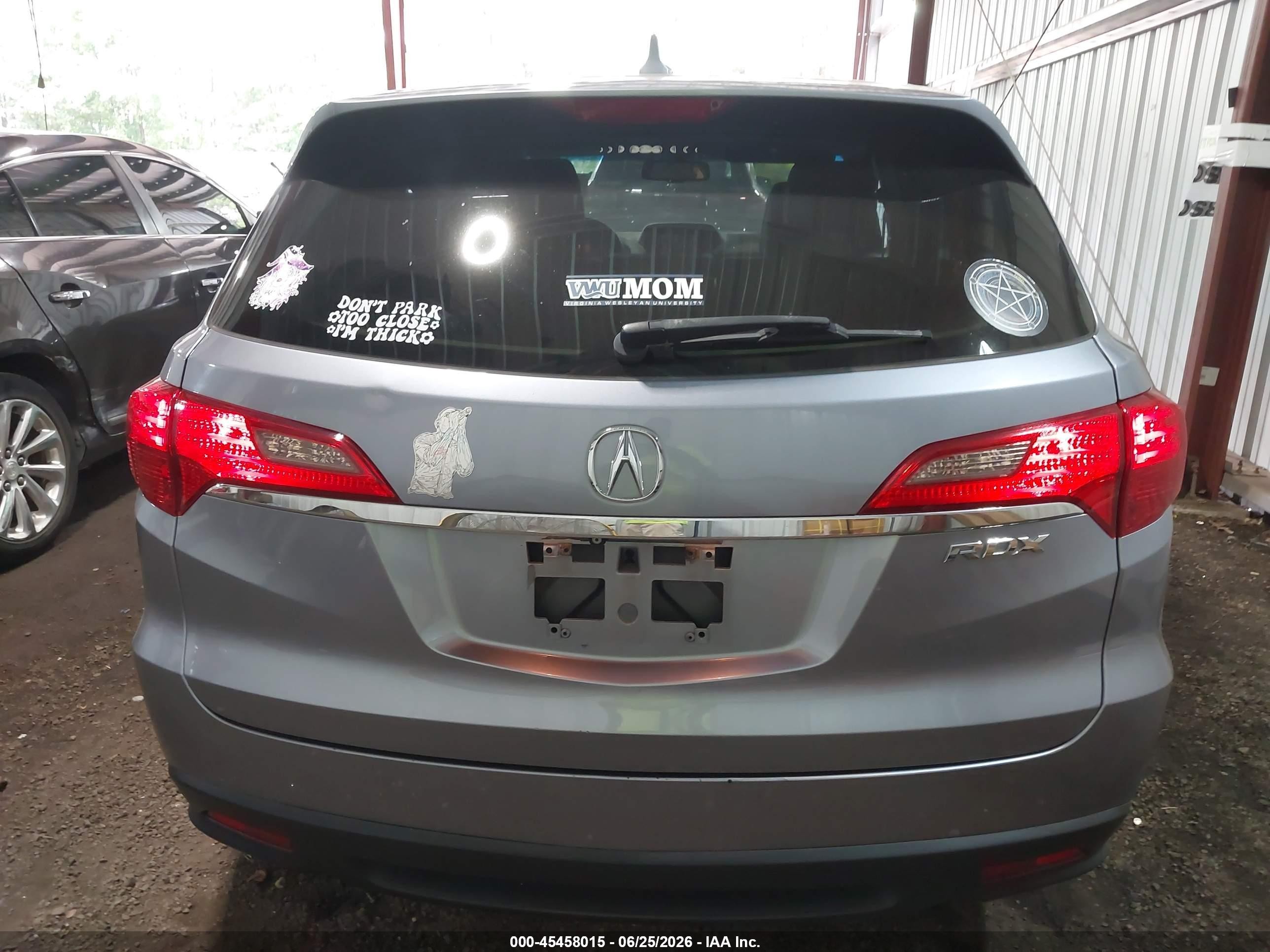 2015 Acura Rdx   Blue vin: 5J8TB3H50FL017074