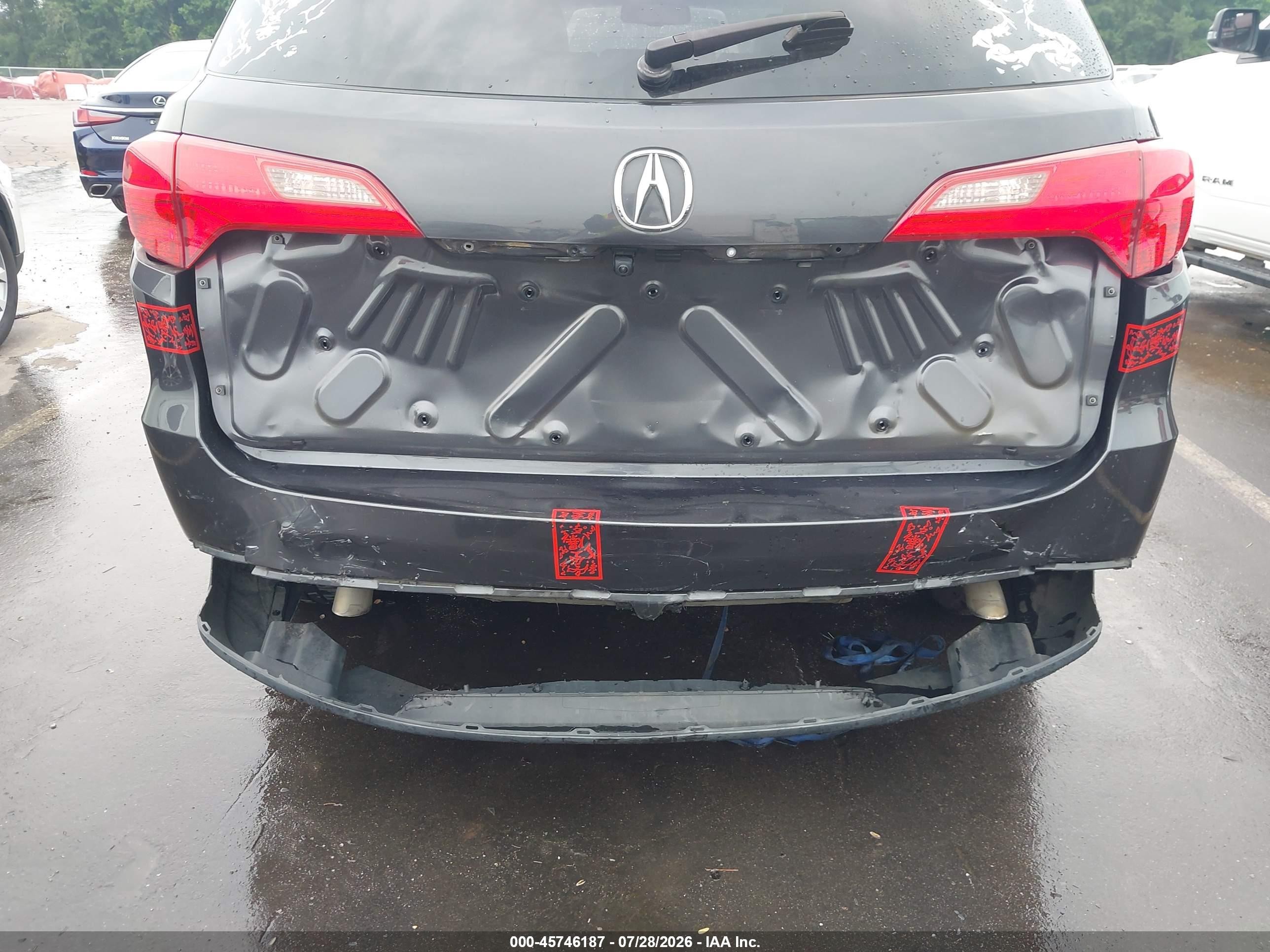 2013 Acura Rdx   Gray vin: 5J8TB3H51DL006436