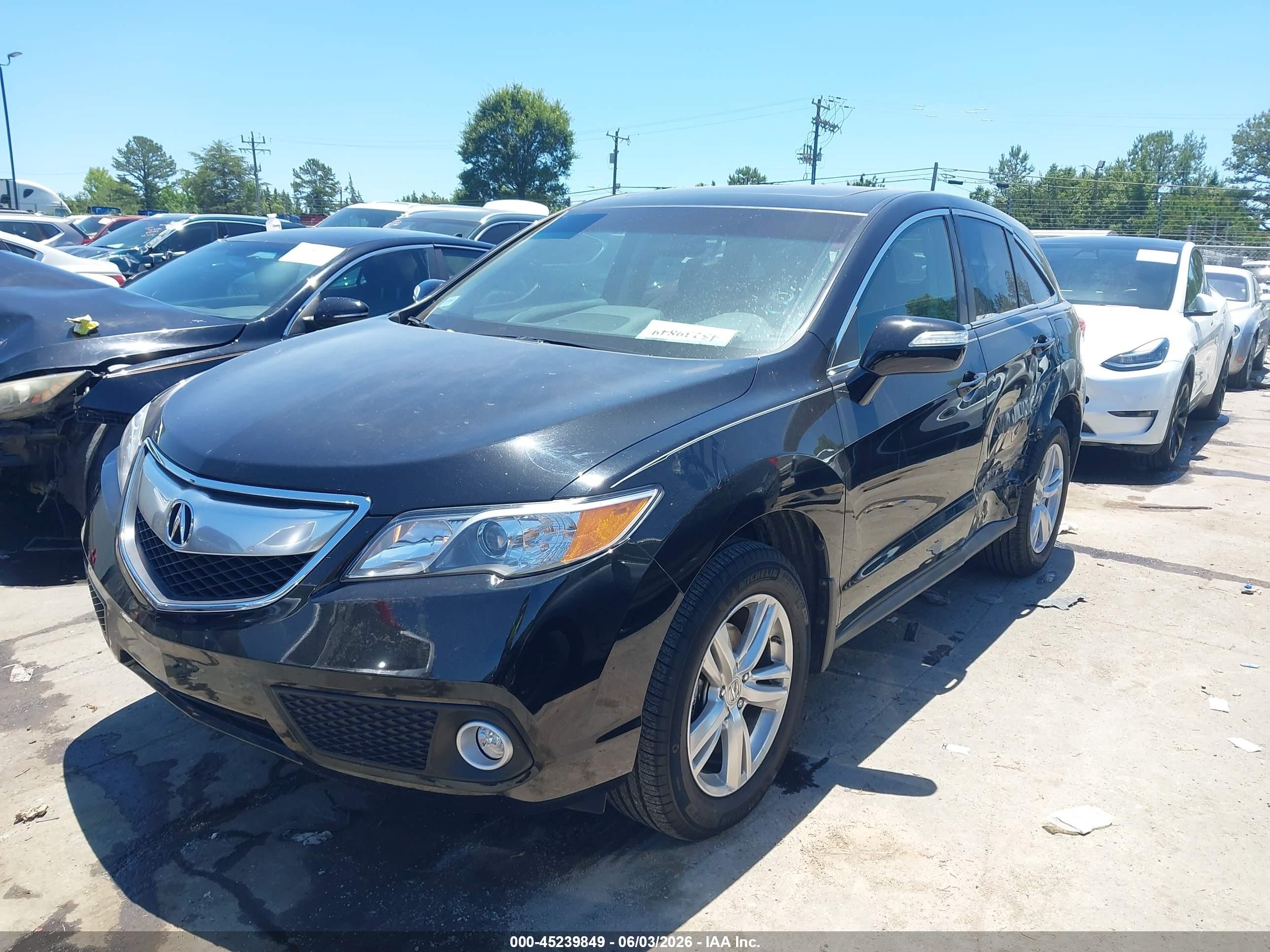 2014 Acura Rdx   Black vin: 5J8TB3H51EL002811
